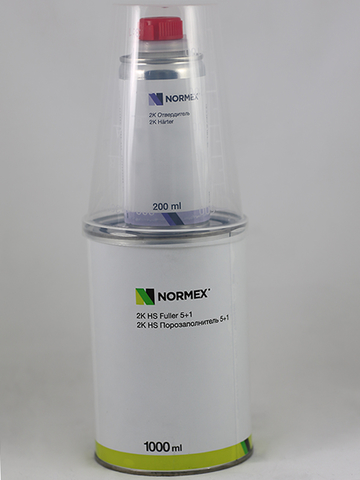 Порозаполнитель 5+1, 1 ltr с отвердителем (0,2л)