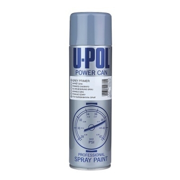 Грунт выравниватель Grey Primer, 500 мл серый, U-POL
