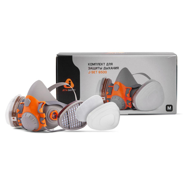 КОМПЛЕКТ для защиты дыхания Jeta Safety, размер M J-SET 6500K-М